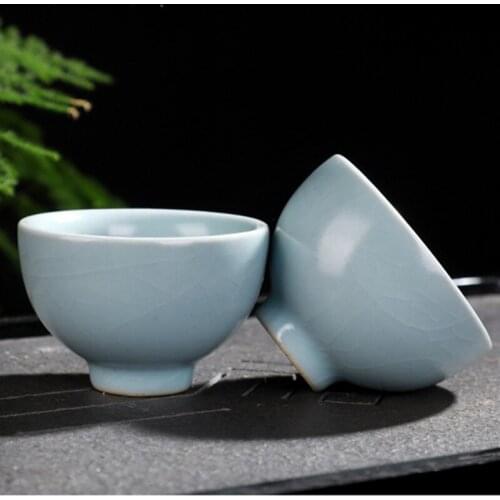 Vintage Master Single Cup Kiln Tea Cup Retro Japanese Drinkware Porcelain Teacups Small Tea Bowl TeaPot