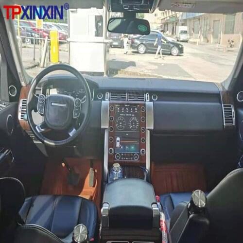 13.6" Tesla IPS Screen Android 10 PX6 Car Radio For Range Rover 2010 2011 - 2013 Multimedia Video DVD Player Navigation GPS 2din
