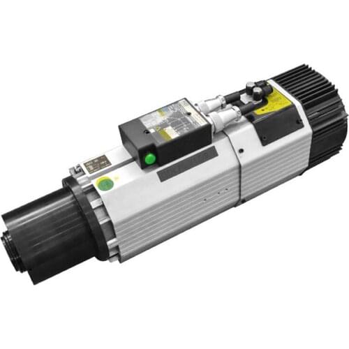 9kw air-cooled automatic tool change spindle motor, woodworking engraving machine power head spindle, speed 12000-24000rpm