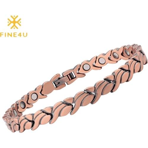 Красные браслеты FINE4U China At AliExpress