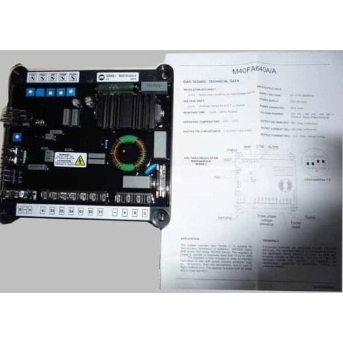 M40FA640A brushless AVR for Diesel Generator automatic Voltage Regulator