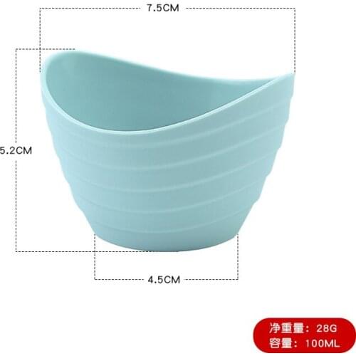 100ml Kitchen cute Measuring Cup Silicone DIY Flexible Mixing Cup Baking Measuring Tool