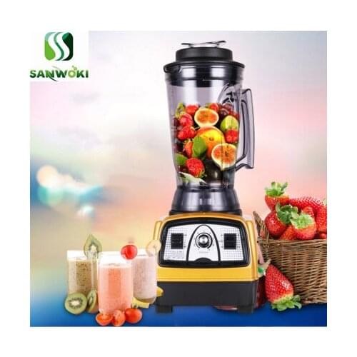 Multifunction 4L heavy duty meat blender mixer smoothie kiwi fruit juicer machine rice paste maker machine ice crusher machine