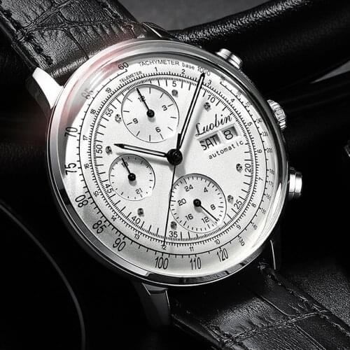 Luxury Men Watch Automatic Mechanical Watches Self Winding Business Stainless Steel Luminous Wristwatch Relojes Para Hombre 2020
