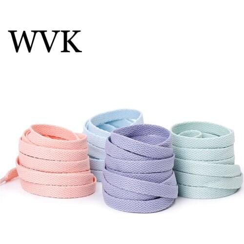 NEW Candy color Shoelace Flats Shoelaces Basket femme Sneaker Shoes Lace For Women and Men Bright shoe laces