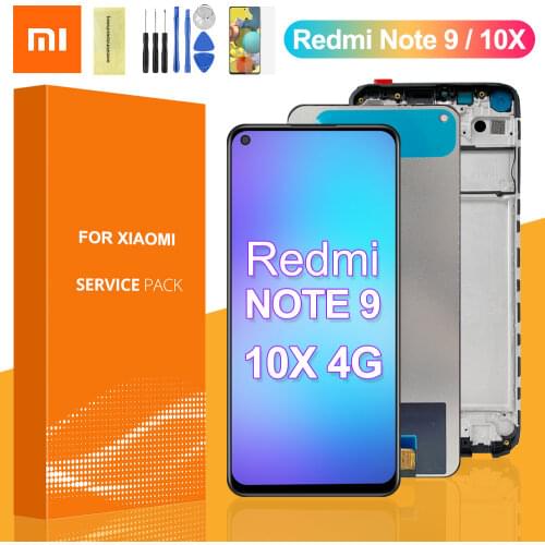 Original Display For Redmi note 9 LCD Display Touch Screen Digitizer Assembly For Redmi 10X 4G LCD For Redmi 10X 5G Lcd Screen