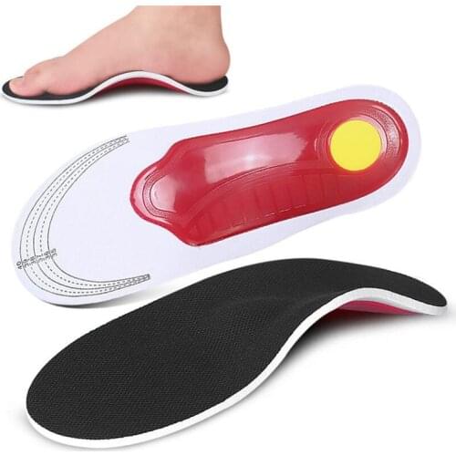 Premium Orthotic Gel High Arch Support Insoles Gel Pad 3D Arch Support Flat Feet For Women / Men Orthopedic Foot Pain Unisex