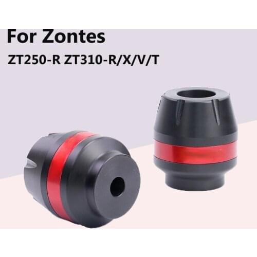 Applicable To ZONTES Shengshi Motorcycle Modification Accessories ZT250-R Anti-Fall Cup ZT310-R/X/V/T Front Wheel Anti-Fall Glue