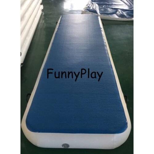 Sport Portable Inflatable Tumble Track Trampoline Air Track Taekwondo Gymnastics Air Mattress Gym Tumble Airtrack + Pump