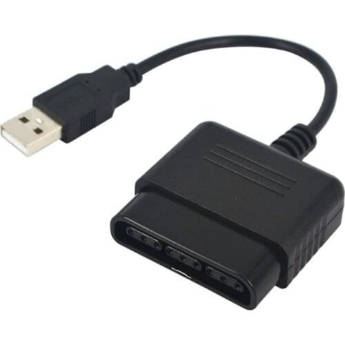 USB Cable PS2 to PS3 Video Game Controller Adapter Converter Compatible with PS2 PS3 PC LX0B