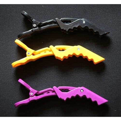 12pc/lot , hair clips for hair dressing salon /families/DIYCrocodile/Duckbill hair clips