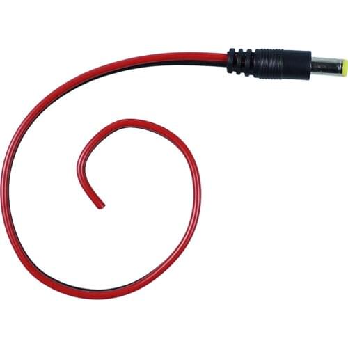 12V 30cm 5.5mmx2.1mm Male DC Power Plug Charger Connector Cable wire for Laptop PC led strip