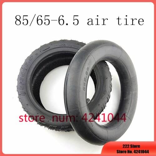 2pcs 10''Electric Scooter Electric Balance Scooter Off-Road Tyre 85/65-6.5 Tire and Inner Tube for Xiaomi Ninebot9 Mini Pro
