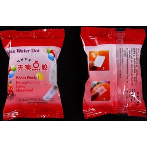 20/100 Pcs Balloon Glue Dot Attach Balloons To Ceiling Wall Stickers Birthday Party Wedding Decoration Supplies Free-Mess Glue