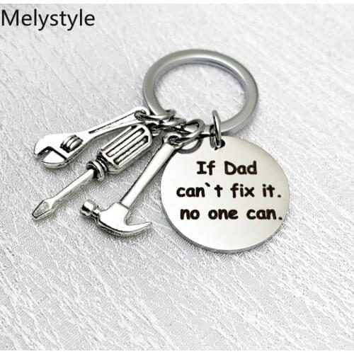2019 Dad Keychain Mechanics Keychain Fathers-Day-Gifts Car Lover Gift Tools-Gift Dad Gift Father Keychain Hand-Stamped-Dad