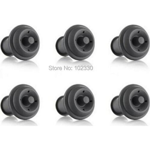 300pcs Rubber Vacuum Suction Bottle Stopper Vacuum Wine Pump Preserver Stoppers Reusable Seal Cap Bar Tools