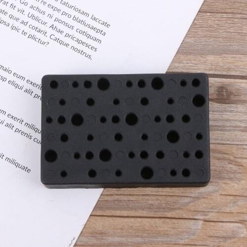 45 Holes Electric Drill Bit Storage Block Box Drill Head Holder Organizer Case
