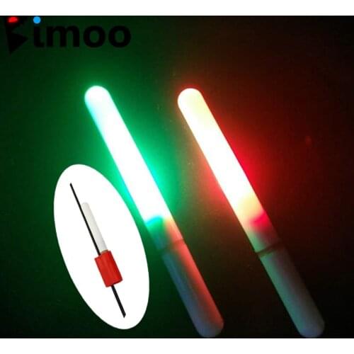 Bimoo Night Fishing Electronic Light Stick Waterproof Glow Stick Lamp Fishing Rod Fishing Luminous Float Bobber Tackle Accessory
