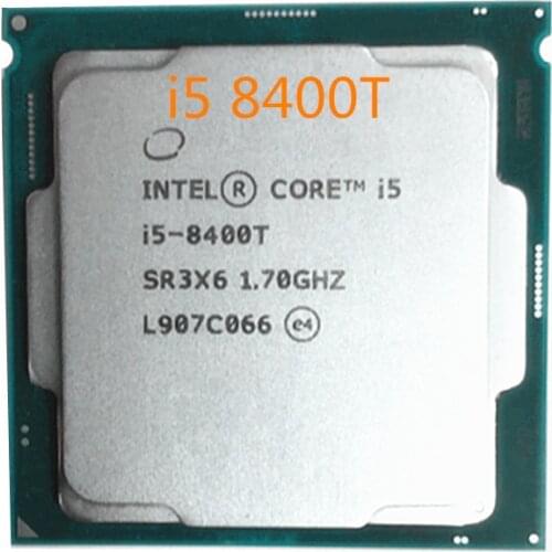 Intel Core i5 8400T 1.7G 9MB CPU i5-8400T socket LGA1151 14nm six-core CPU free shipping