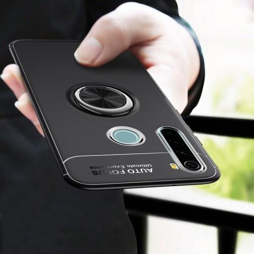 Ring Cover Case For Xiaomi Redmi Note 9 9S 9 Pro Max 7 7A 8 8A Note 7 8 Pro 8T Mi 6X A2 A3 Lite 9T Pro Note 10 Pro 10 Lite Case