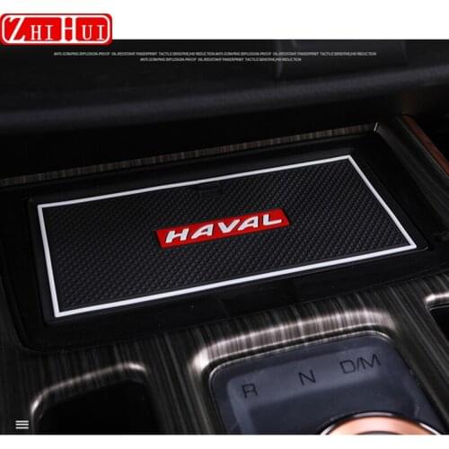 For GWM Haval Hover Jolion 2021 Interior Non-Slip Mat Door Groove Pad Rubber Gate Slot Cup Cushion Decoration Car Accessories