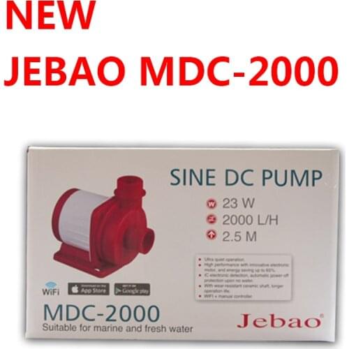 Jebao MDC-2000 3500 with wifi version DC pump fish tank aquarium water pump mute fresh water DC submersible pump