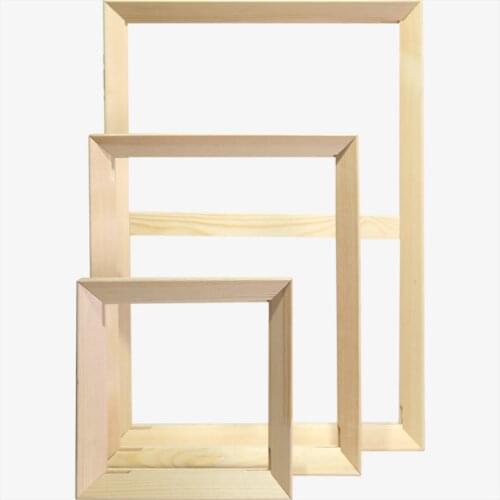 40X50cm DIY Painting Calligraphy Frame Mosaic Assembly Wooden for Oil By Numbers In The Living Room Dear HK000