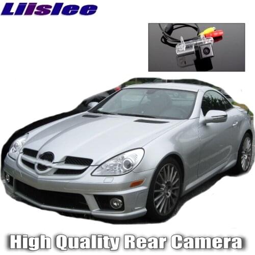 LiisLee Car Reversing image Camera For Mercedes Benz MB SLK R171 Night Vision HD WaterProof Dedicated Rear View back CAM