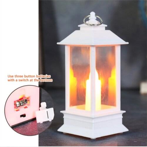Christmas Halloween Small Wind Lantern Table Decoration Candle Holder Home Decoration Christmas Halloween Party Decoration