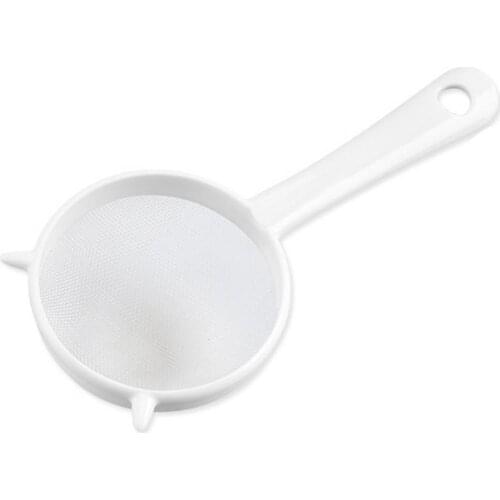 Reusable Nylon Super Fine Colander Mesh Sieve Strainer with Handle for Honey Juice Tea Soymilk Coffee Filter