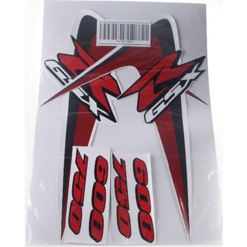 KODASKIN Emblem Sticker Decals for GSXR600 GSXR750 2006-2007 6pieces