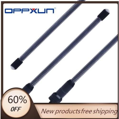OPPXUN Black Thread SMA-M Male Head Antenna for Baofeng UV-5R BF888S Gt-3 TYT Puxing PX-777 Px888k Walkie Talkie
