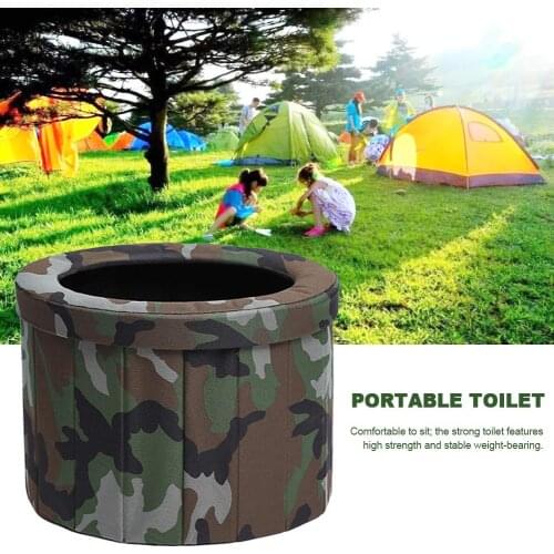 Portable Mobile Toilet Kids Adults Emergency Outdoor Travel Camping Commode Potty Portable Toilet