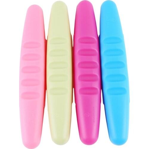 4 Colors Portable Plastic Toothbrush Storage Box Travel Toothbrushes Holder Tooth Brush Organizer Teeth Brush Container