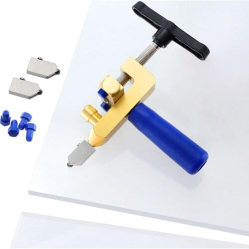 Manual One-piece Tile Cutter for Cutting Ceramic Tiles Glass Tile Opener Portable Multifunctional Construction Tool A69D