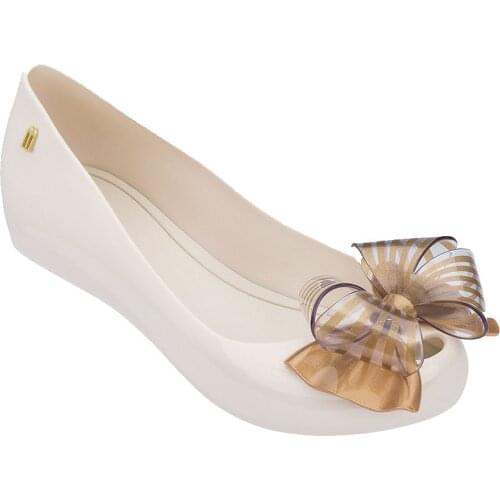 Mini Mlsa Ultragirl Bowtie Printed Melflex Jelly Youth Shoes 2021 Summer New Comfort Kids Plus Shoe Sandles Girl Sandals Girls