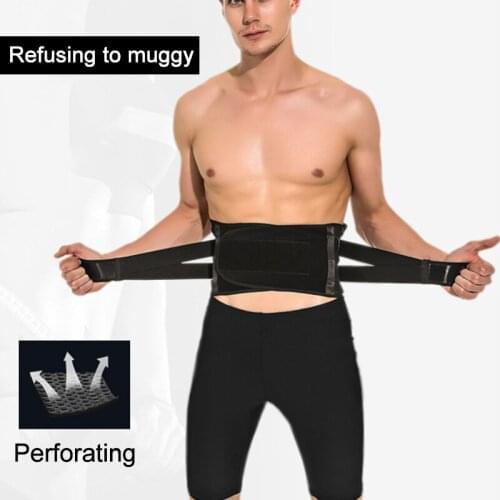 Sports Elastic Back Waist Support Brace Belt Ajustable Fitness Gym Lumbar Back Waist Supporter Protection For Sports Safety