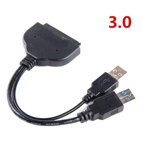 USB 3.0 to External SATA 5 Gbps 22 Pin 2.5 " Hard Drive Cable Adapter Connecter