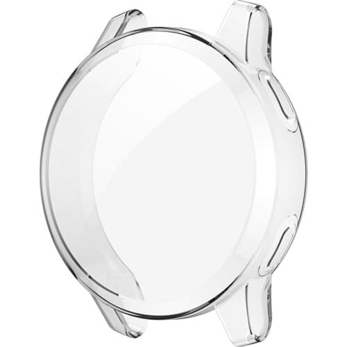 Protective Full-Cover Protector Frame Shell Protective Cover Film Soft Watch Case for Garmin Venu 2/Vivoactive 4