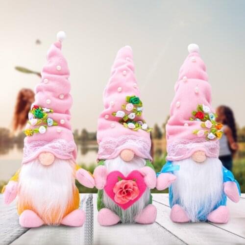 1/2/3pcs Mothers Present Plush Doll Faceless Valentines Day Gnome Plush Faceless Doll Decorations Pendant Decorations