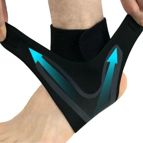 1PCS Sport Ankle Support Elastic High Protect Sports Ankle Equipment Safety Running Basketball Ankle Brace Support
