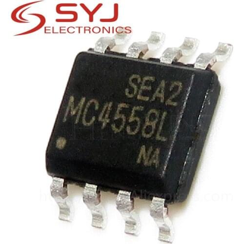 10pcs/lot MC4558L MC4558 4558 SOP-8 In Stock