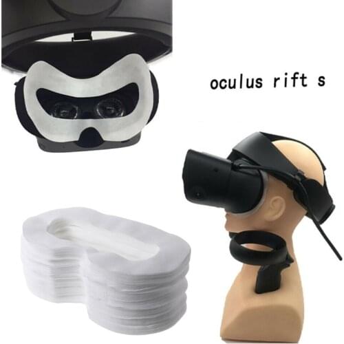 100Pcs Sweat Absorbing Eye Mask VR Glasses Disposable Patches Eye Mask for oculus Quest for oculus Rift S
