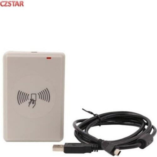 No Driver USB rfid uhf reader and writer 860Mhz~960Mhz with led light for Security Protection Access Control card systems