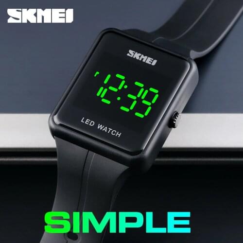 SKMEI Men Sports Watches Fashion Digital Watch Chronos Countdown Mens Waterproof LED Light Man Military Clock Relogio Masculino