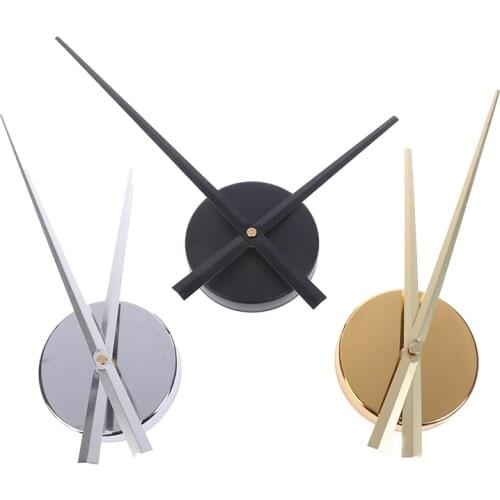 DIY Watch Mute Scan Seconds Movement Home Photo Wall Clock Accessories Metal Clock Home Decoration Art Decals For Living Room