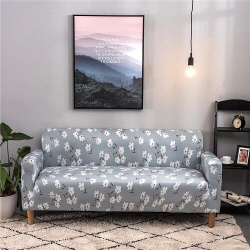Flower Slipcover Sofa Cover Tightly All-inclusive Couch Cover Elasticity Sofa Cover Four Season Furniture Protector Home Textile