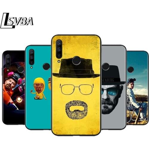 Black Soft TPU Cover Breaks Bad for Honor 9X 9 Lite 8S 8C 8X 8A 8 2019 2020 7A 7S 7C Pro Phone Case