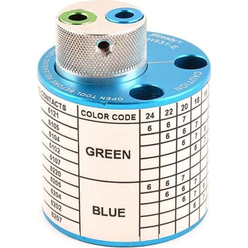 JRready TH531-E HARTING HAN E/HAN EE Series Dedicated Turret Head Positioner For Heavy Duty Connector Terminal With M22520/1-01