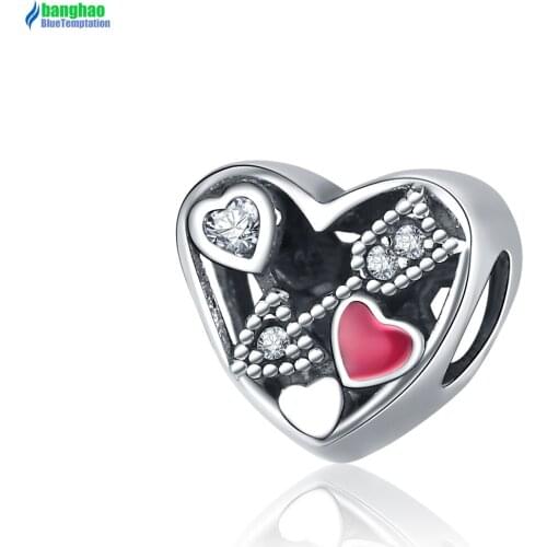 Llaves antiguas plata de ley anclas para hacer pulseras Charm pendant Beads Bracelet charms Jewelry bead ENM553